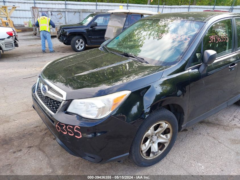 2014 Subaru Forester 2.5I VIN: JF2SJAAC8EH441003 Lot: 39436355