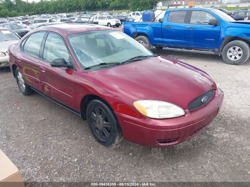 2007 Ford Taurus Sel VIN: 1FAHP56U47A105558 Lot: 39436359