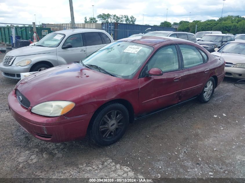 2007 Ford Taurus Sel VIN: 1FAHP56U47A105558 Lot: 39436359