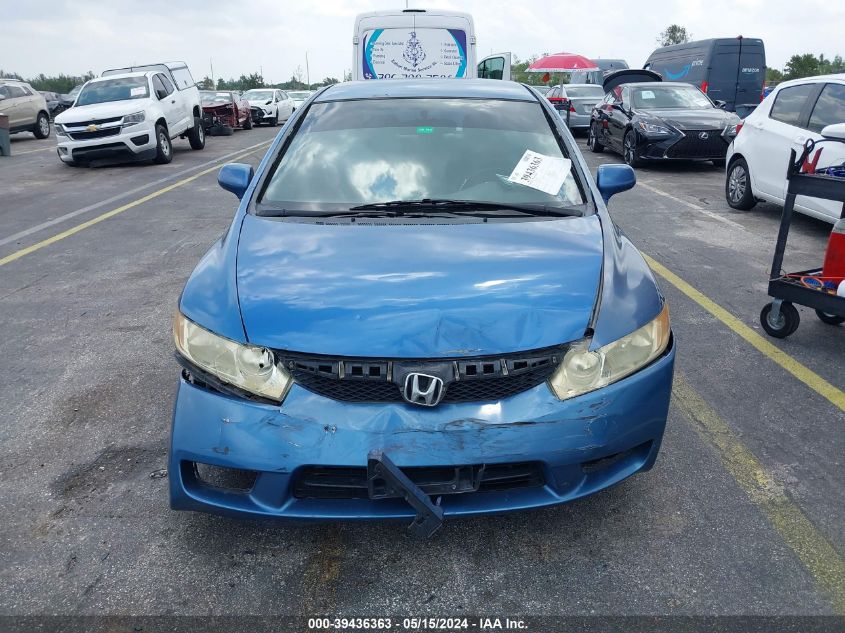 2010 Honda Civic Lx VIN: 2HGFA1F51AH305716 Lot: 39436363