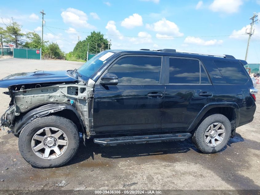 2016 Toyota 4Runner Trail Premium VIN: JTEBU5JR8G5315788 Lot: 39436386