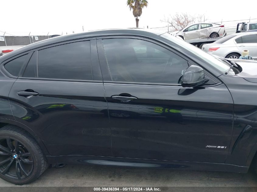 2017 BMW X6 xDrive35I VIN: 5UXKU2C59H0N85123 Lot: 39436394