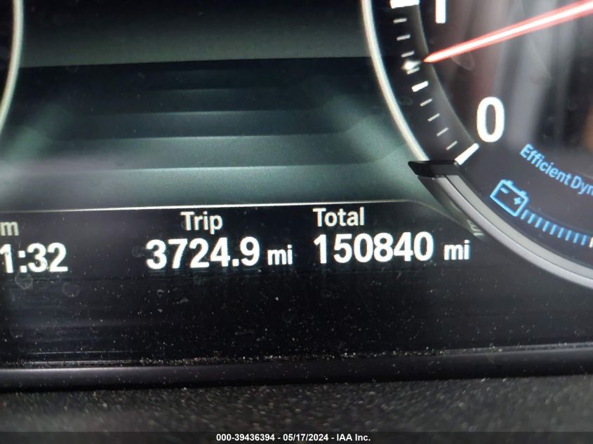 2017 BMW X6 xDrive35I VIN: 5UXKU2C59H0N85123 Lot: 39436394