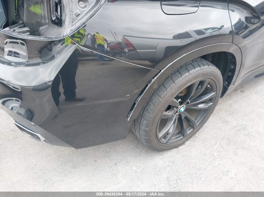 2017 BMW X6 xDrive35I VIN: 5UXKU2C59H0N85123 Lot: 39436394