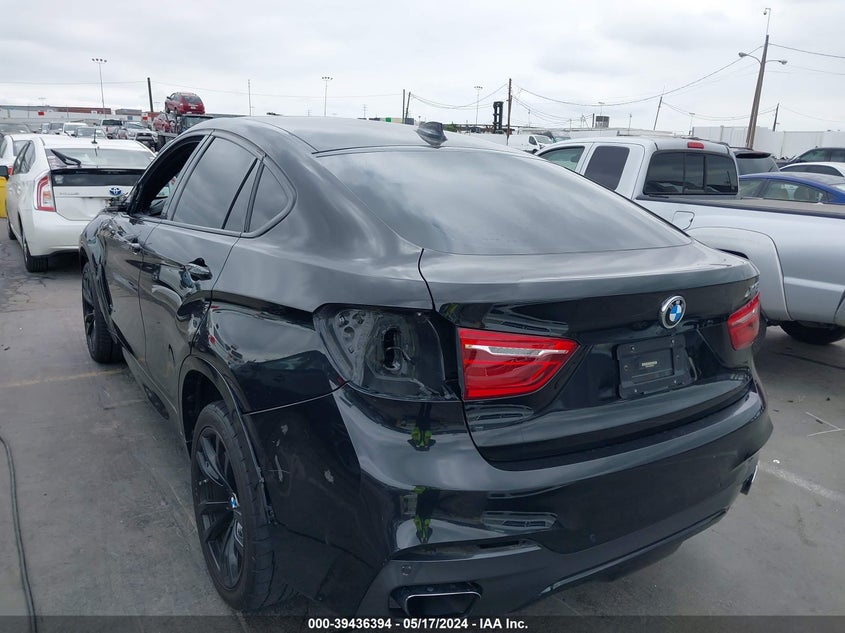 2017 BMW X6 xDrive35I VIN: 5UXKU2C59H0N85123 Lot: 39436394