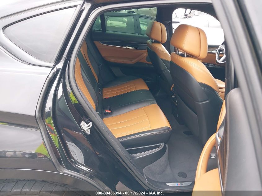 2017 BMW X6 xDrive35I VIN: 5UXKU2C59H0N85123 Lot: 39436394