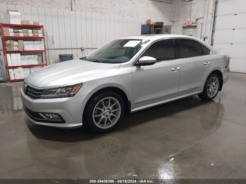 2017 Volkswagen Passat 1.8T Se VIN: 1VWGT7A35HC057504 Lot: 39436396