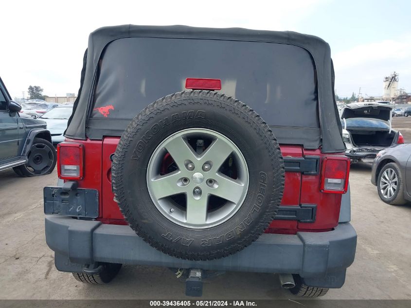 2012 Jeep Wrangler Sport VIN: 1C4AJWAG9CL171235 Lot: 39436405