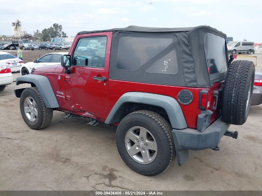 2012 Jeep Wrangler Sport VIN: 1C4AJWAG9CL171235 Lot: 39436405