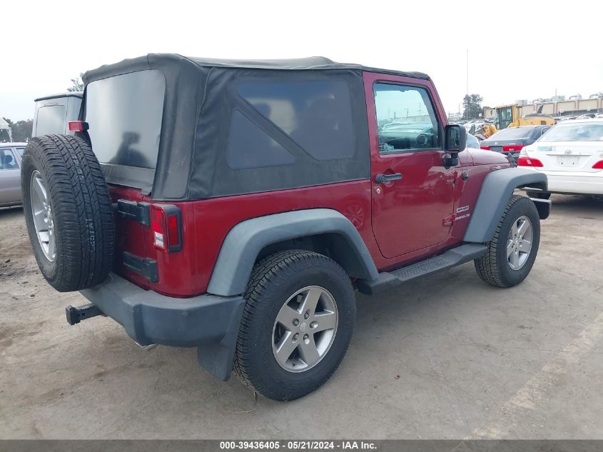 2012 Jeep Wrangler Sport VIN: 1C4AJWAG9CL171235 Lot: 39436405