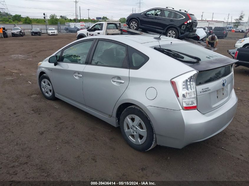 2011 Toyota Prius Two VIN: JTDKN3DU9B0252681 Lot: 39436414