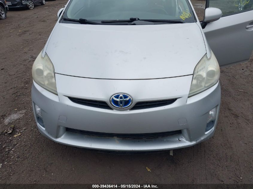 2011 Toyota Prius Two VIN: JTDKN3DU9B0252681 Lot: 39436414