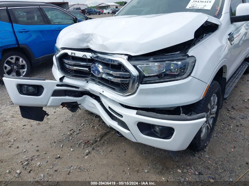 2021 Ford Ranger Lariat VIN: 1FTER4FH6MLD28687 Lot: 39436419