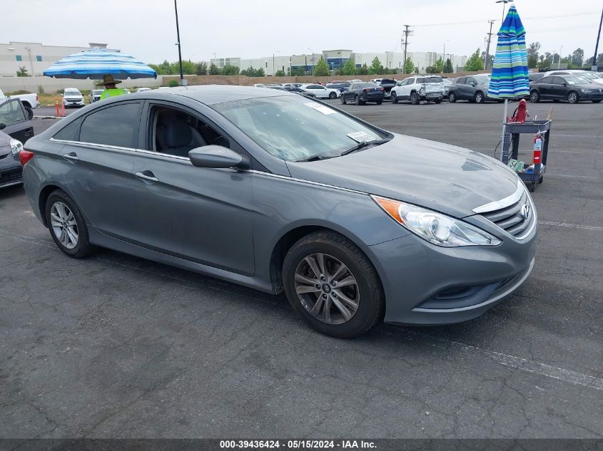 2014 Hyundai Sonata Gls VIN: 5NPEB4AC3EH942201 Lot: 39436424