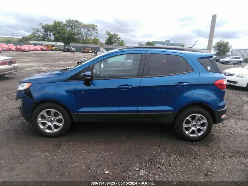 2020 Ford Ecosport Se VIN: MAJ3S2GEXLC366514 Lot: 39436429