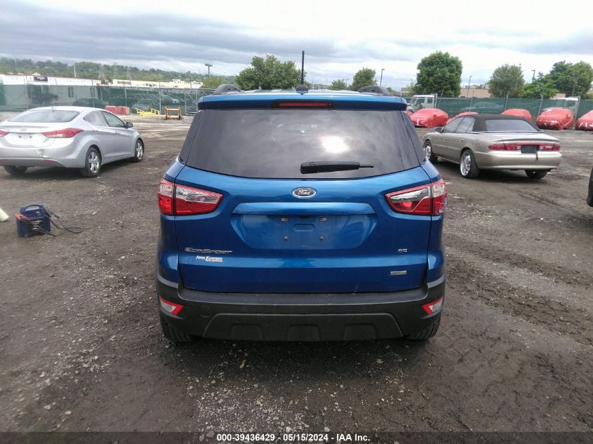 2020 Ford Ecosport Se VIN: MAJ3S2GEXLC366514 Lot: 39436429