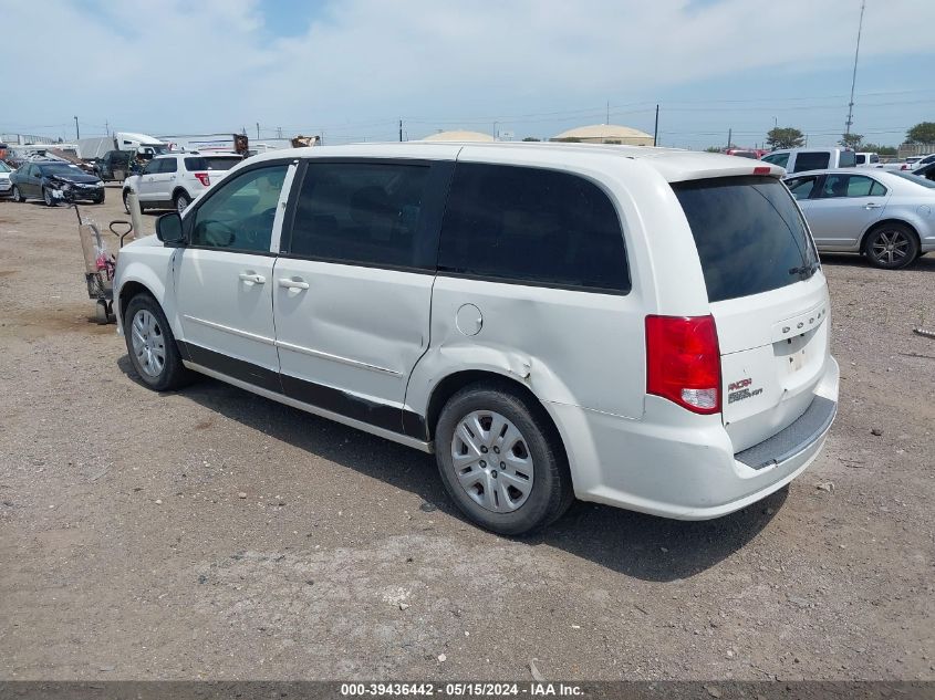 2013 Dodge Grand Caravan Se VIN: 2C4RDGBG8DR774166 Lot: 39436442