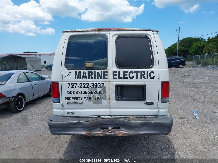 2006 Ford E-250 Commercial/Recreational VIN: 1FTNS24WX6HA42812 Lot: 39436445