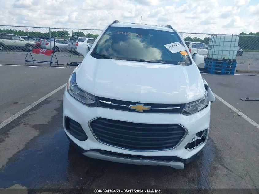 2018 Chevrolet Trax Lt VIN: 3GNCJLSB0JL322336 Lot: 39436453