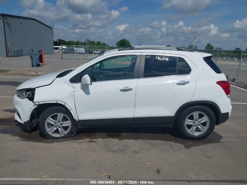 2018 Chevrolet Trax Lt VIN: 3GNCJLSB0JL322336 Lot: 39436453