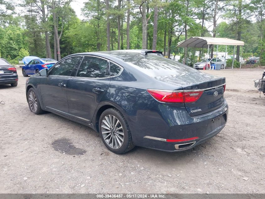 2017 Kia Cadenza Premium VIN: KNALC4J11H5039520 Lot: 39436457