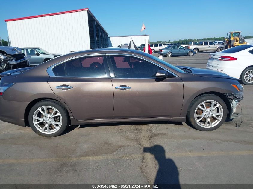 2012 Nissan Maxima 3.5 Sv VIN: 1N4AA5AP7CC803861 Lot: 39436462