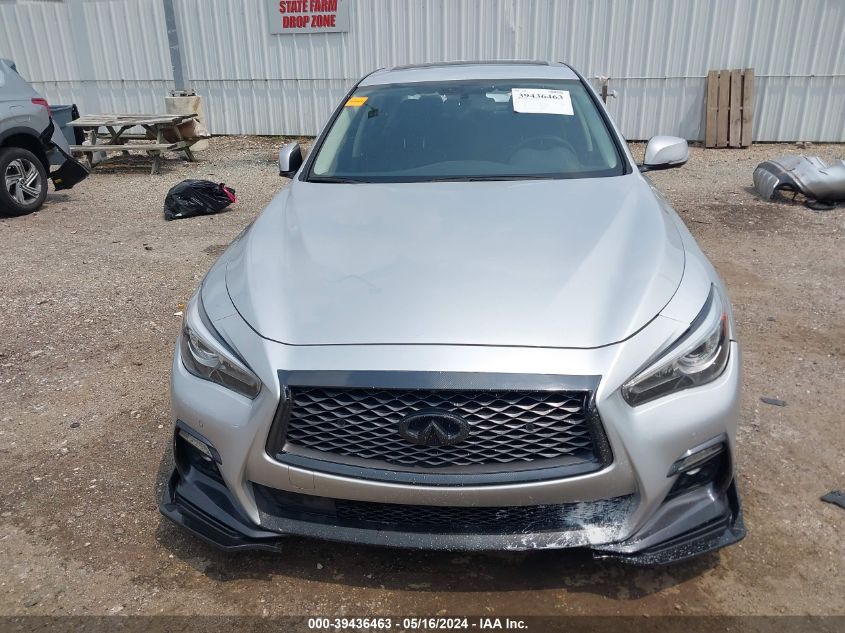 2019 Infiniti Q50 3.0T Sport VIN: JN1EV7AP4KM542745 Lot: 39436463