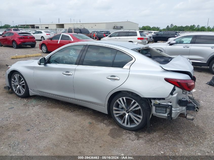 2019 Infiniti Q50 3.0T Sport VIN: JN1EV7AP4KM542745 Lot: 39436463