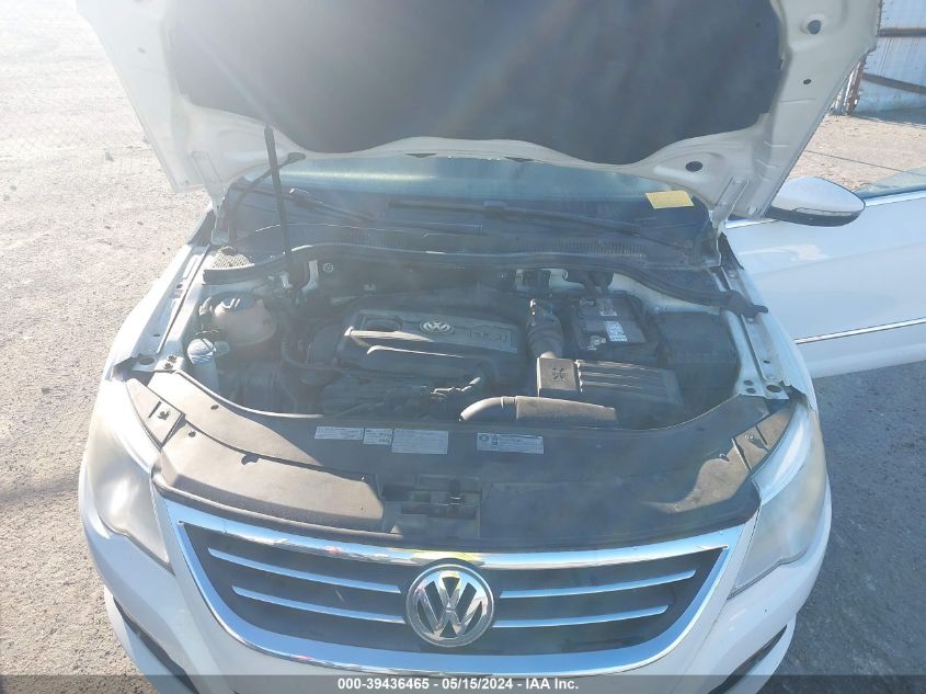 2012 Volkswagen Cc Luxury VIN: WVWHN7AN8CE517397 Lot: 39436465