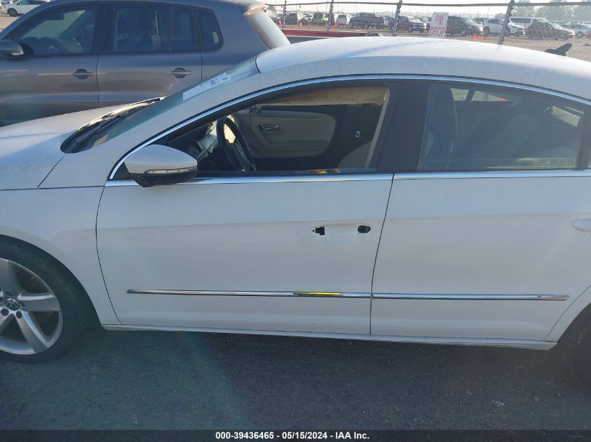 2012 Volkswagen Cc Luxury VIN: WVWHN7AN8CE517397 Lot: 39436465