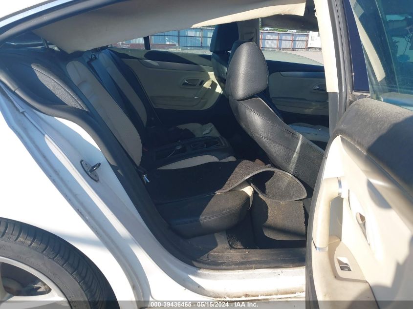 2012 Volkswagen Cc Luxury VIN: WVWHN7AN8CE517397 Lot: 39436465