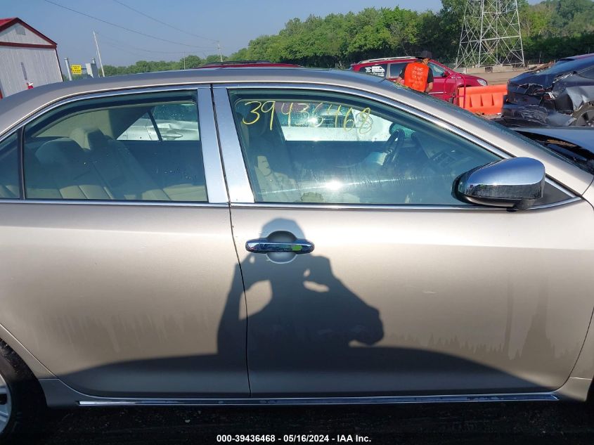 2013 Toyota Camry Xle VIN: 4T4BF1FK5DR301496 Lot: 39436468