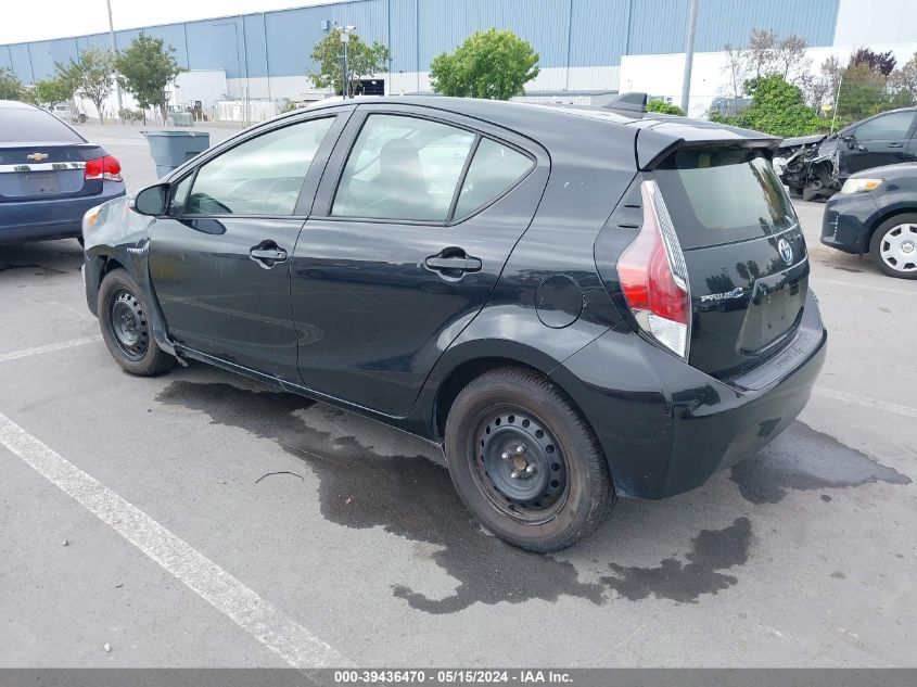 2016 Toyota Prius C VIN: JTDKDTB31G1133294 Lot: 39436470