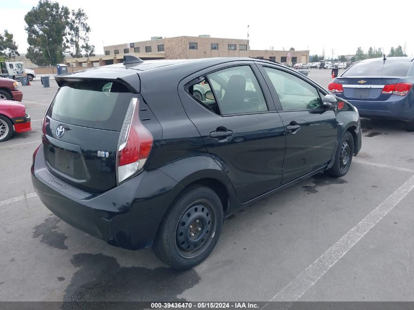 2016 Toyota Prius C VIN: JTDKDTB31G1133294 Lot: 39436470