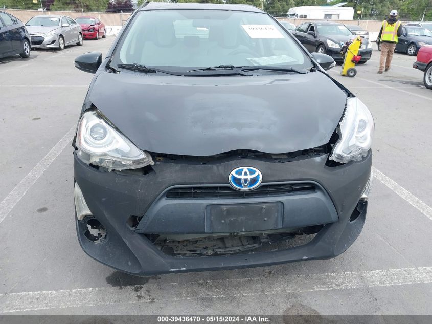 2016 Toyota Prius C VIN: JTDKDTB31G1133294 Lot: 39436470