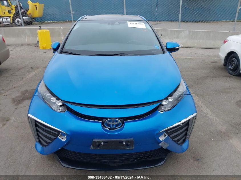 2017 Toyota Mirai VIN: JTDBVRBD6HA003439 Lot: 39436482
