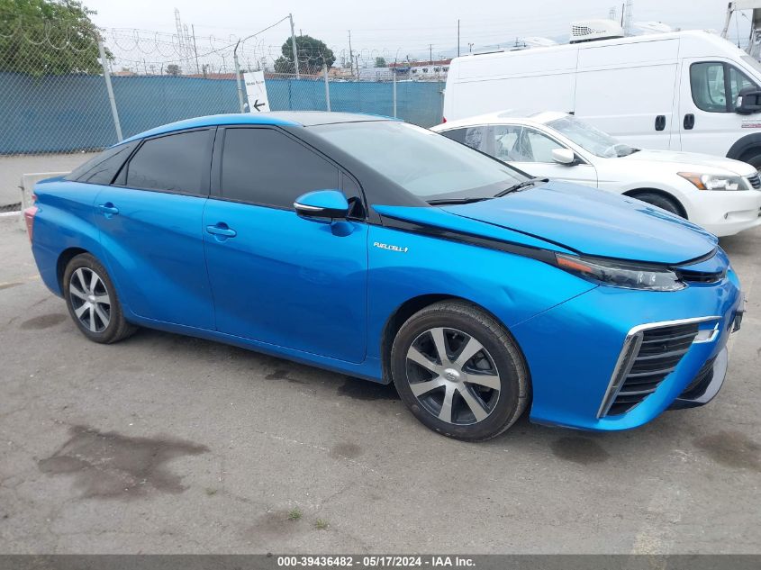 2017 Toyota Mirai VIN: JTDBVRBD6HA003439 Lot: 39436482