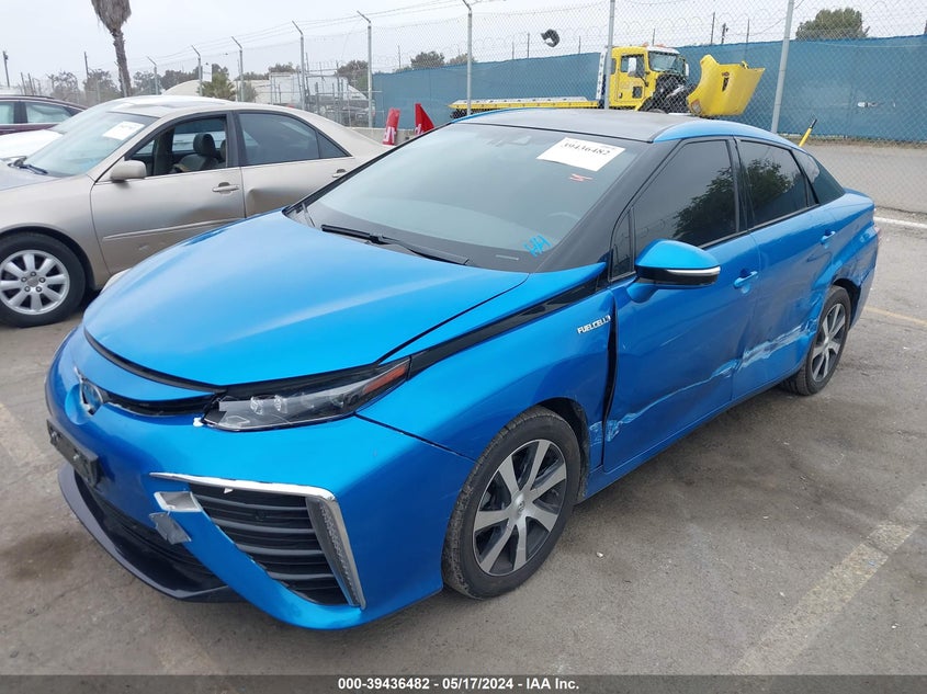 2017 Toyota Mirai VIN: JTDBVRBD6HA003439 Lot: 39436482