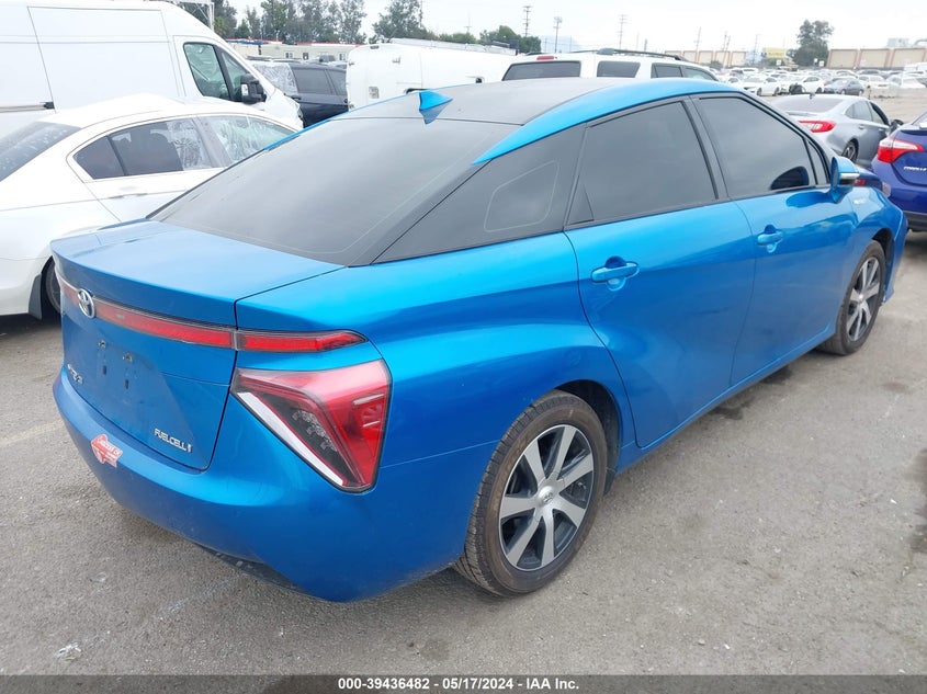 2017 Toyota Mirai VIN: JTDBVRBD6HA003439 Lot: 39436482