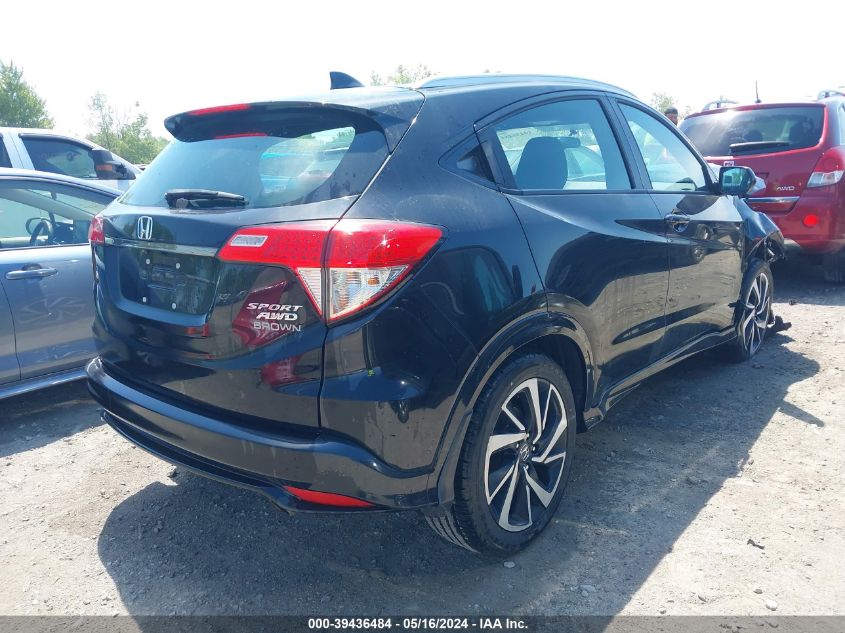 2019 Honda Hr-V Sport VIN: 3CZRU6H1XKG712553 Lot: 39436484