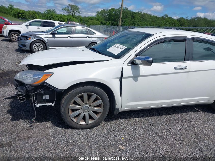 2014 Chrysler 200 Limited VIN: 1C3CCBCG9EN156786 Lot: 39436485