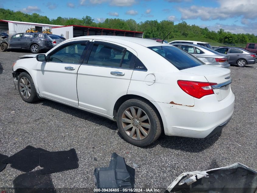 2014 Chrysler 200 Limited VIN: 1C3CCBCG9EN156786 Lot: 39436485