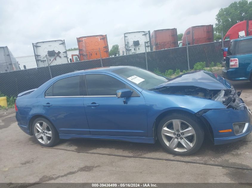 2010 Ford Fusion Sport VIN: 3FAHP0KC5AR256647 Lot: 39436499