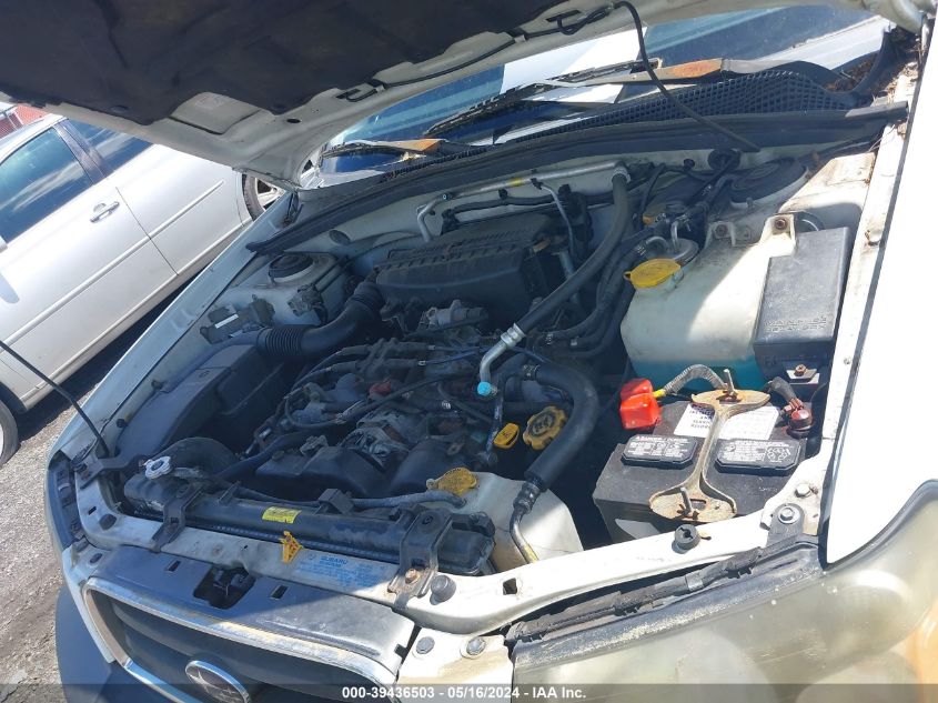 2004 Subaru Forester 2.5X VIN: JF1SG63694H706520 Lot: 39436503