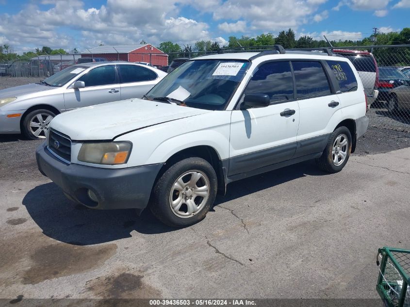 2004 Subaru Forester 2.5X VIN: JF1SG63694H706520 Lot: 39436503