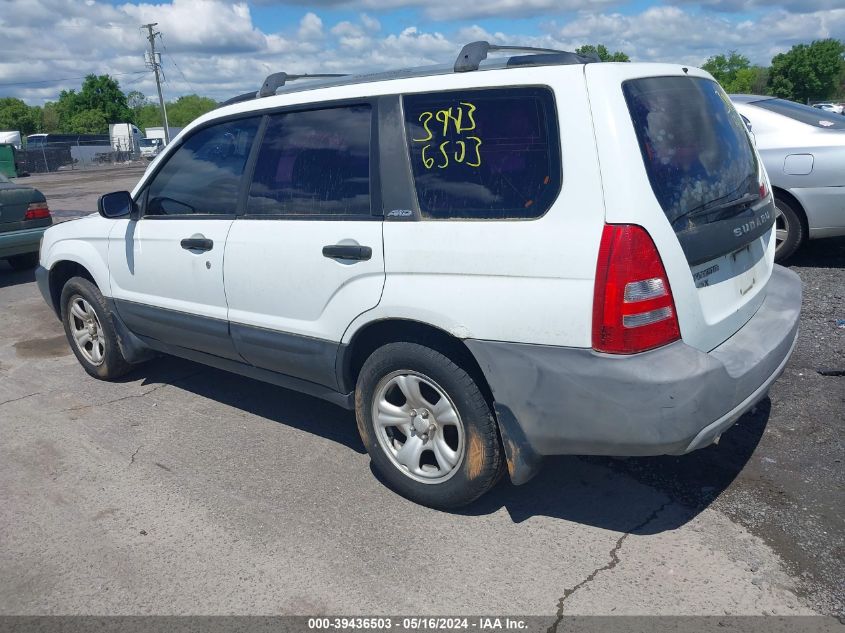 2004 Subaru Forester 2.5X VIN: JF1SG63694H706520 Lot: 39436503