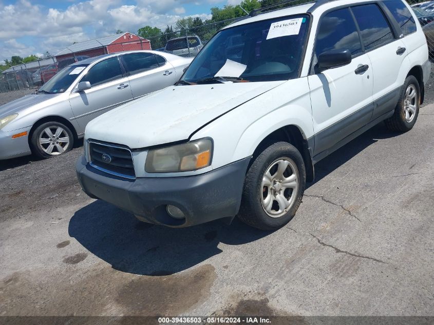 2004 Subaru Forester 2.5X VIN: JF1SG63694H706520 Lot: 39436503