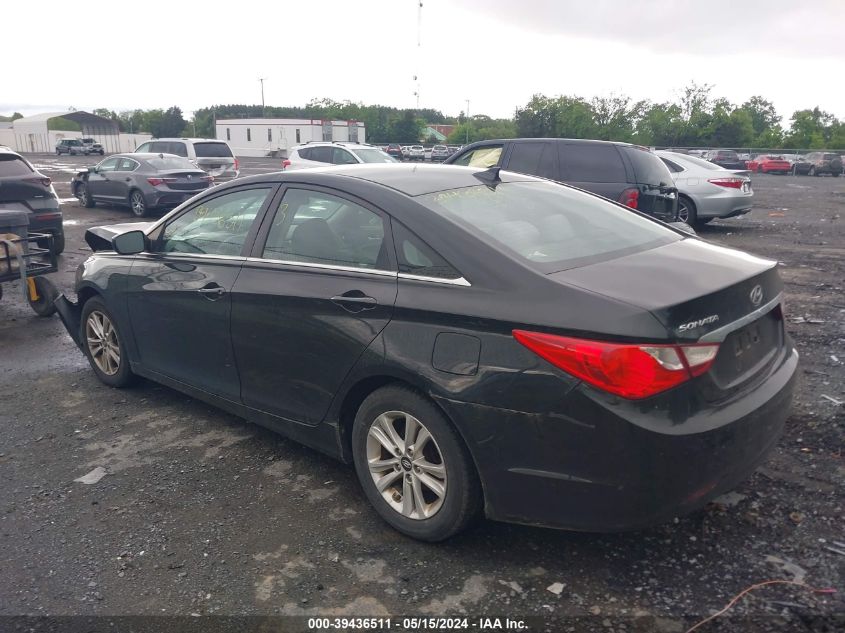 2013 Hyundai Sonata Gls VIN: 5NPEB4AC6DH743478 Lot: 39436511