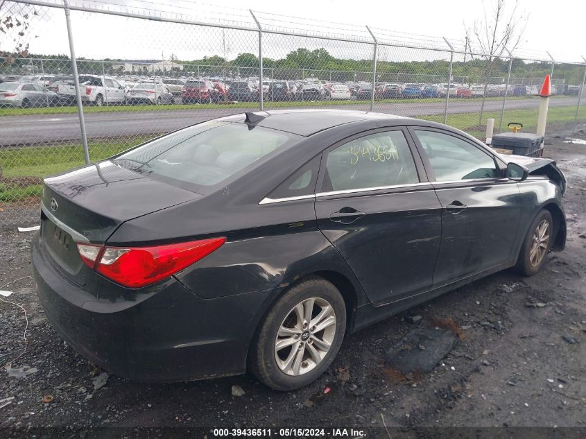 2013 Hyundai Sonata Gls VIN: 5NPEB4AC6DH743478 Lot: 39436511