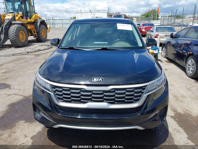 2021 Kia Seltos Lx VIN: KNDEPCAA8M7061037 Lot: 39436512